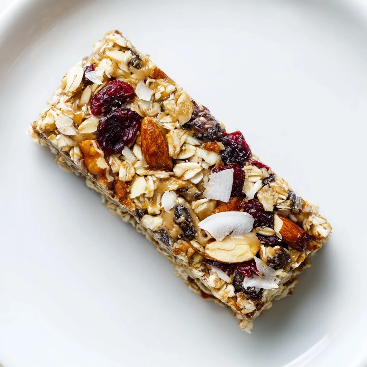 No-Bake Energy Bars, packed with oats, nuts, and fruit, ready for a delicious snack on the go.