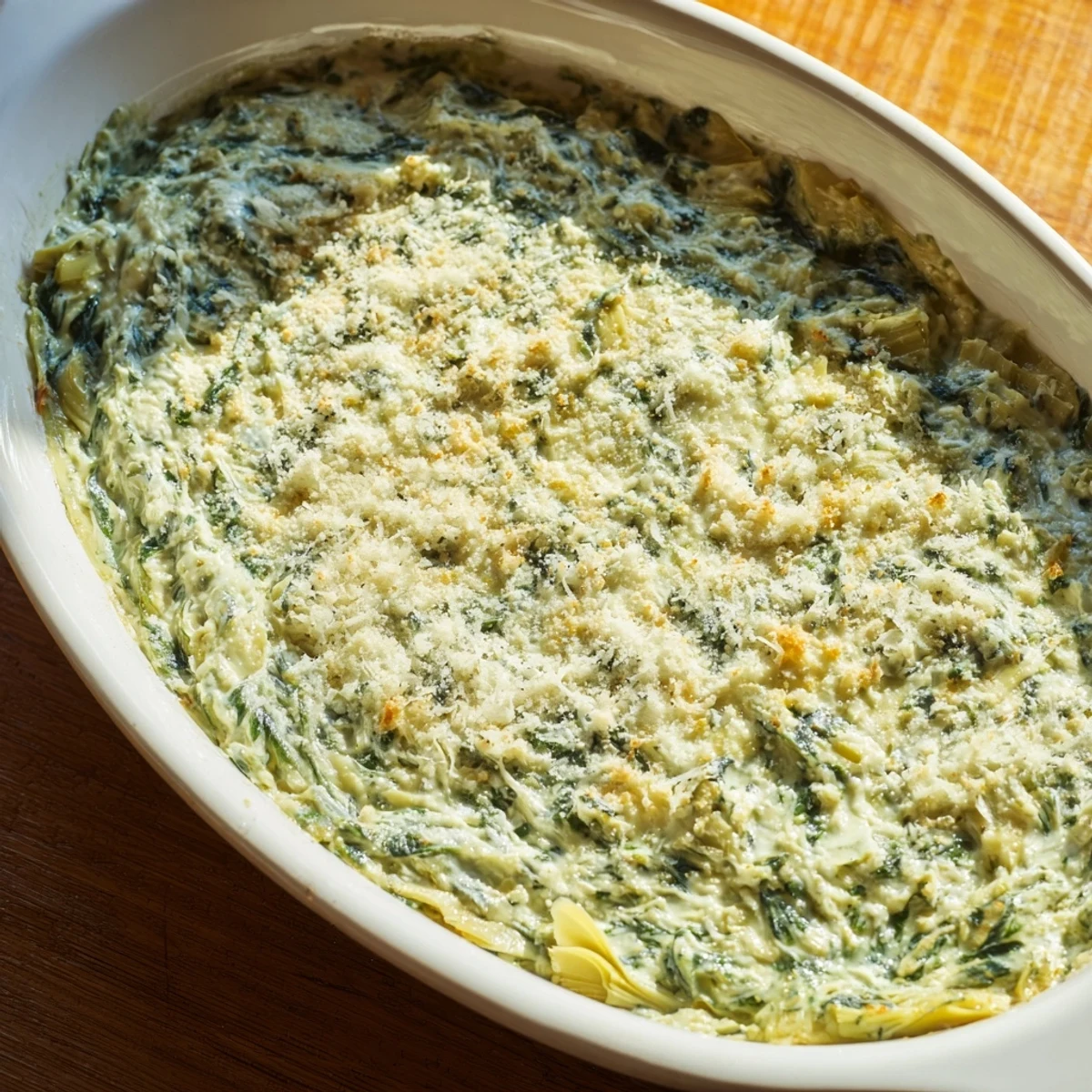 Warm Spinach Artichoke Dip