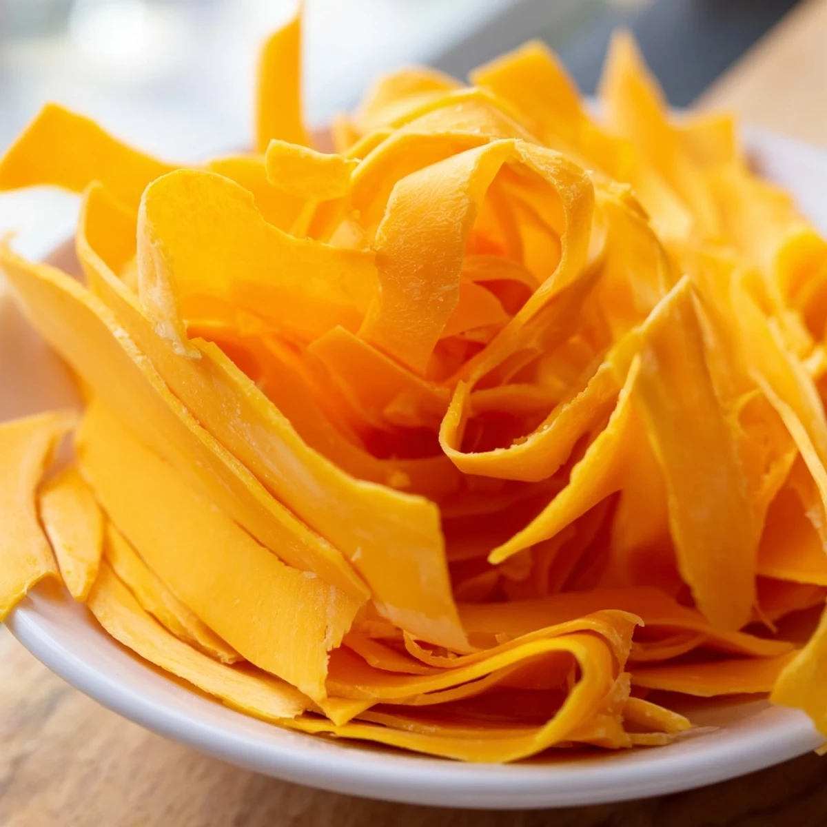 Get ready for The Copper Coil—a delicious and gluten-free appetizer presented with apricot and cheddar layers.