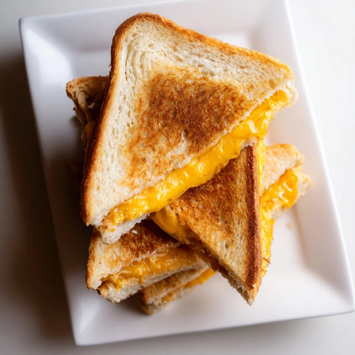 Golden Mayo Grilled Cheese with melted cheddar oozing out, perfect for a quick lunch.