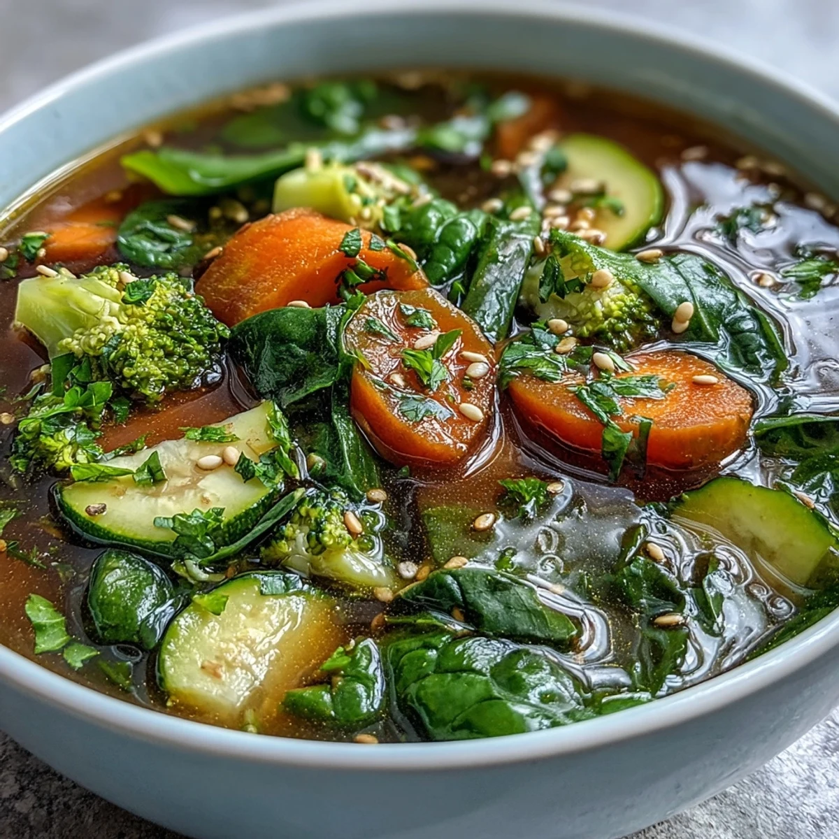 Golden turmeric broth with healing spices, perfect Collagen-Boosting Broth Bowl.