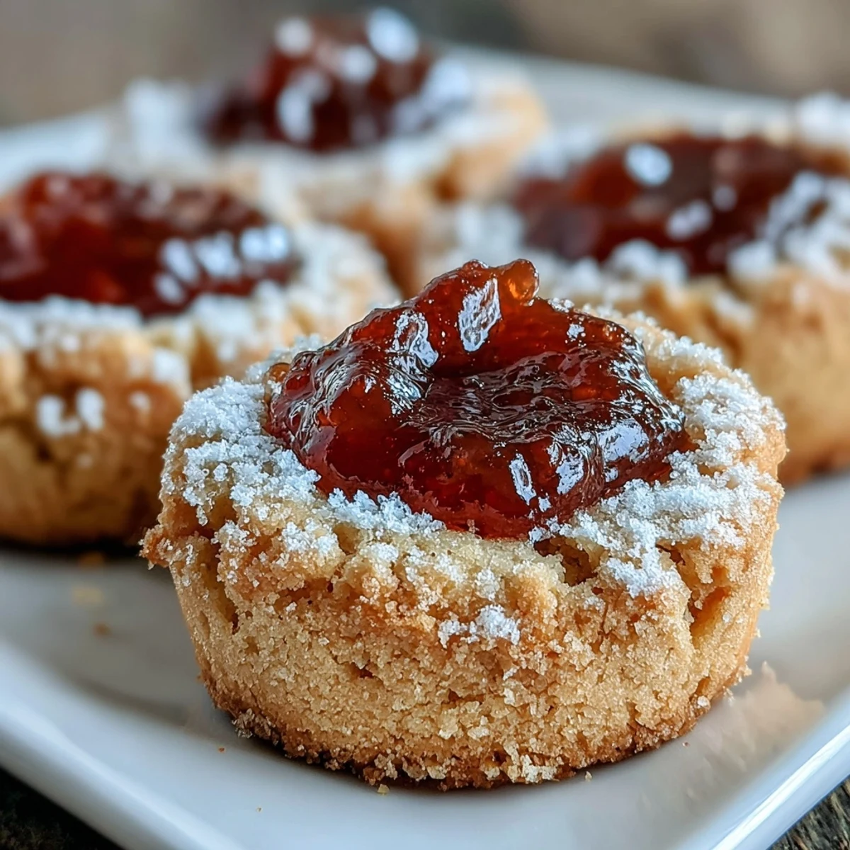 Freshly baked Torticas de Guayaba cookies cooling on a wire rack with vibrant pink guava filling.