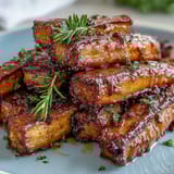 Honey roasted carrots and parsnips with a golden honey glaze, tender and caramelized for a sweet and savory side dish.