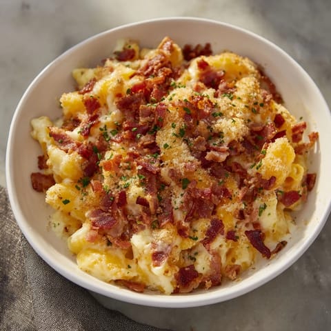Tinis Mac Cheese Bacon