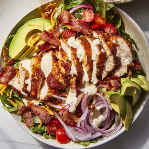 Crispy Bacon Chicken Salad