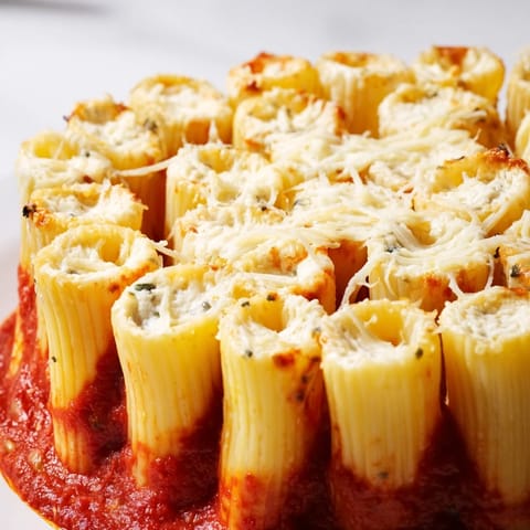 Honeycomb Pasta Cheese Bake