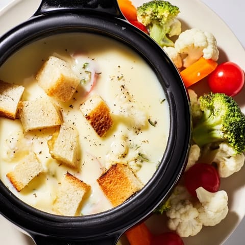 Swiss Cheese Fondue Delight