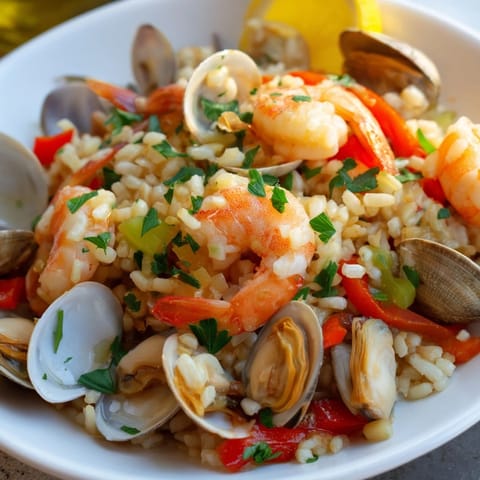 Spanish Seafood Paella