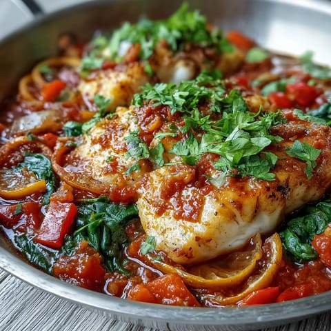 Spiced Cod One Pot