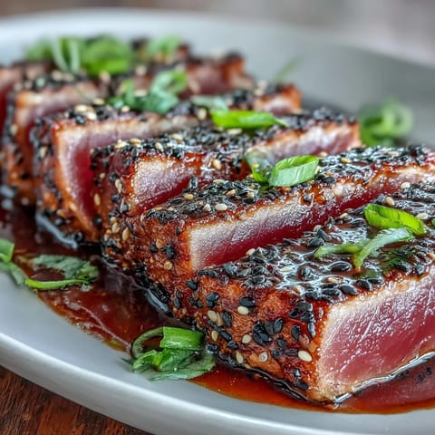 Black Sesame Seared Tuna