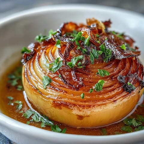 Tender Onions in Spiced Broth