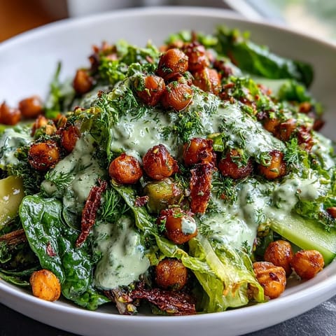 Pistachio Green Goddess Salad