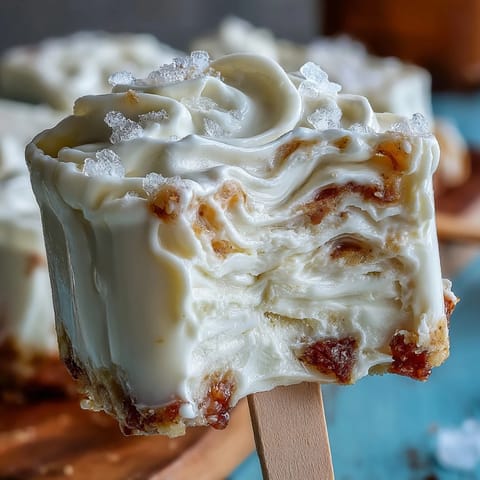 Creamy Greek yogurt and mango swirl freezer pops, perfect for a refreshing summer treat.