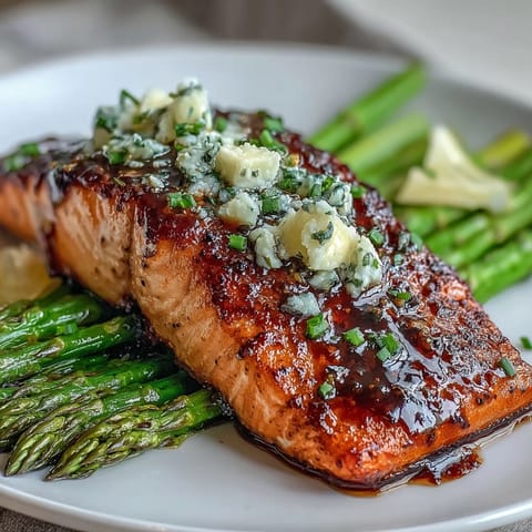 Garlic Butter Salmon Asparagus