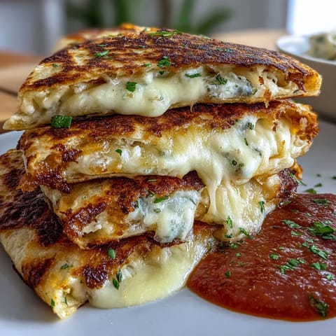 Mini Quesadilla Triangles Salsa