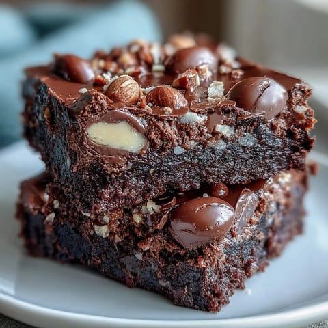 Cadbury Egg Chocolate Brownies