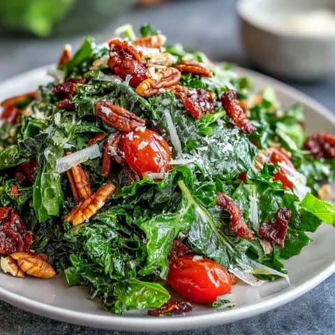 Zesty lemon vinaigrette coats tender dandelion greens, cherry tomatoes, and toasted pine nuts, topped with shaved Parmesan.  