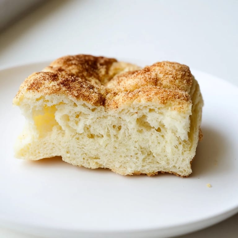 A close-up of a warm Sheet Pan English Muffins, perfect for breakfast with crispy, golden edges.