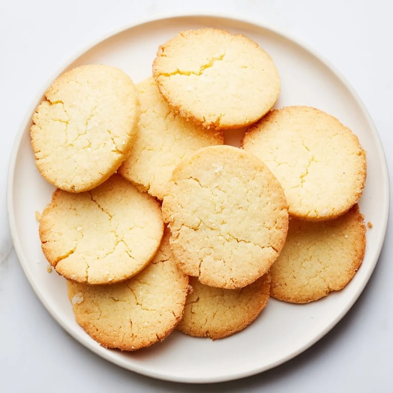 Warm from the oven, these Honey Butter Shortbread Cookies showcase a delicate crumb and subtly sweet honey notes.