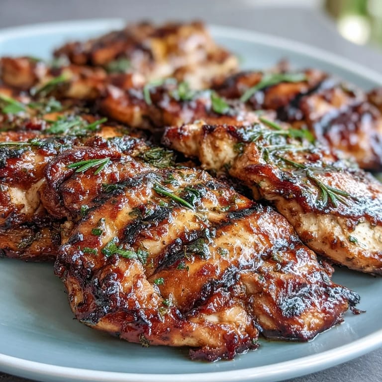 Plated Mediterranean grilled chicken with hummus and tabbouleh, featuring juicy chicken, smooth hummus, and a refreshing herb salad.