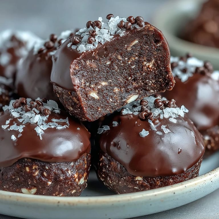 No-bake protein-packed cookie dough bites with rolled oats, almond butter, and mini chocolate chips for a healthy snack.